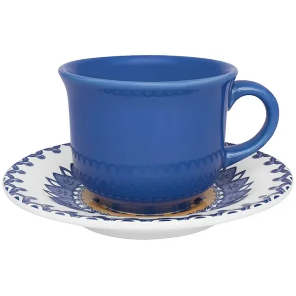 XICARA CPIRES CHA 200ML LA CARRETA CERAMICA OXFORD J06A6788 UNI - Imagem 4