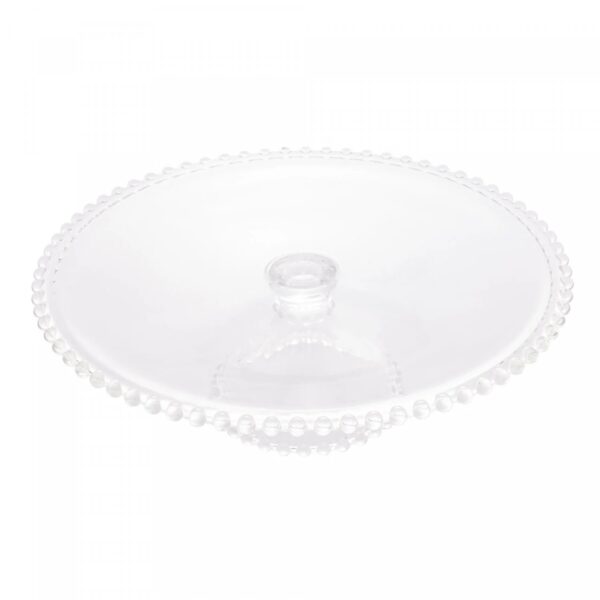 Prato para Bolo com Pé de Cristal Pearl 31cm x 11cm - Wolff - Imagem 2