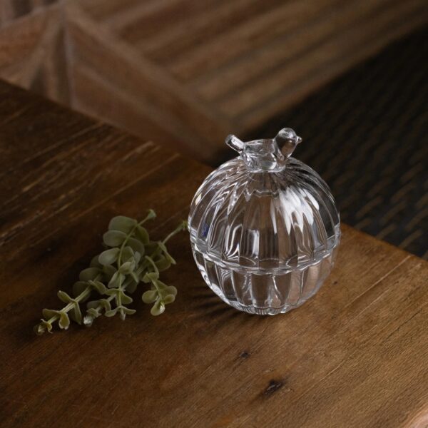 Potiche de Cristal Bird 8cm x 8cm x 9,5cm - Wolff - Imagem 3