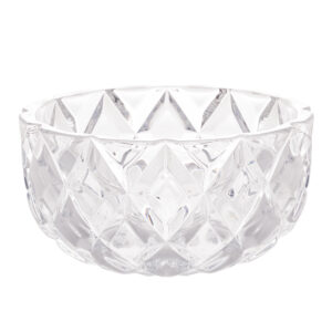 Centro de Mesa Deli Diamond 18cm x 10cm Cristal - Lyor