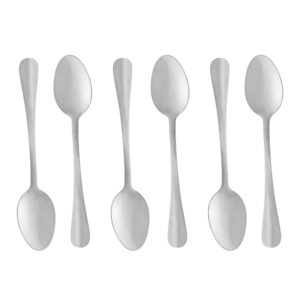 Conjunto 6 Colheres de Chá de Aço Inox Positano 12cm - Lyor