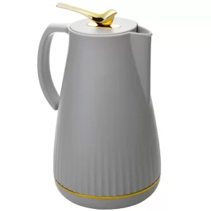 Garrafa Térmica New Bird 1L Cinza Plástico - Wolff