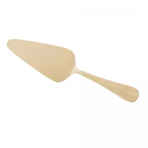 Espátula de Aço Inox para Bolo Positano Dourada 25cm- Lyor