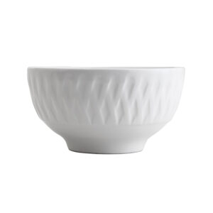 Bowl de Porcelana Balloon Branco 11,5cm x 6cm -Lyor