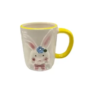 Caneca De Páscoa Coelho Bloom 1 Peça 330ml - Wincy Pascoa