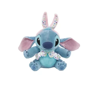 Pelúcia Stitch com Orelhas de Coelho Em Tecido Azul (Pelúcias Disney)