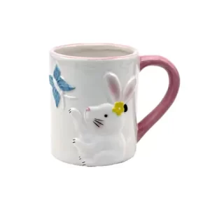 Caneca De Páscoa Coelho Garden 1 Peça 330ml - Wincy Pascoa